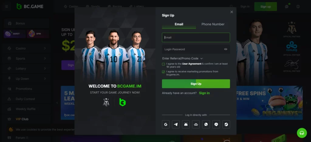 Login app